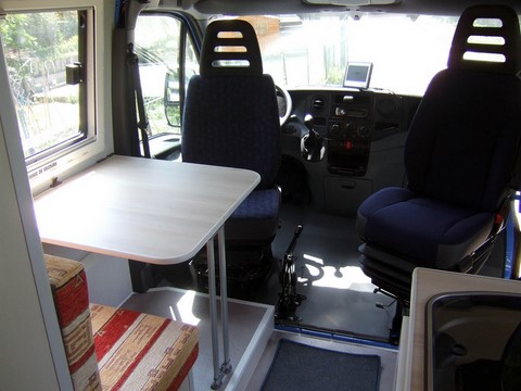 vue console avant iveco long