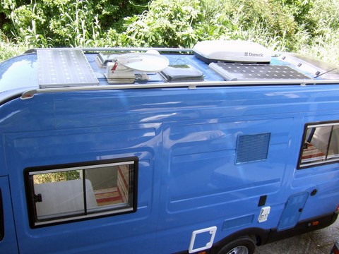 vue du dessus iveco long 150