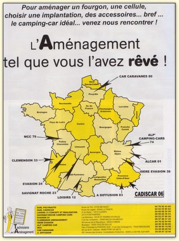 publicité sur magazine